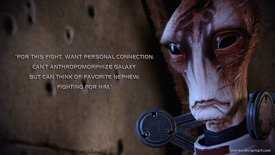 Mordin Solus When He Dies I Was Like Damn There Added By Odderror At Saddest Gaming Moments