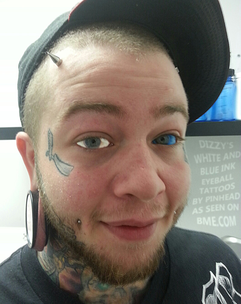 What If You Tattooed Your Eyeballs To Look Like Eyelids 90881711 Added By Superdave At I Can T See You