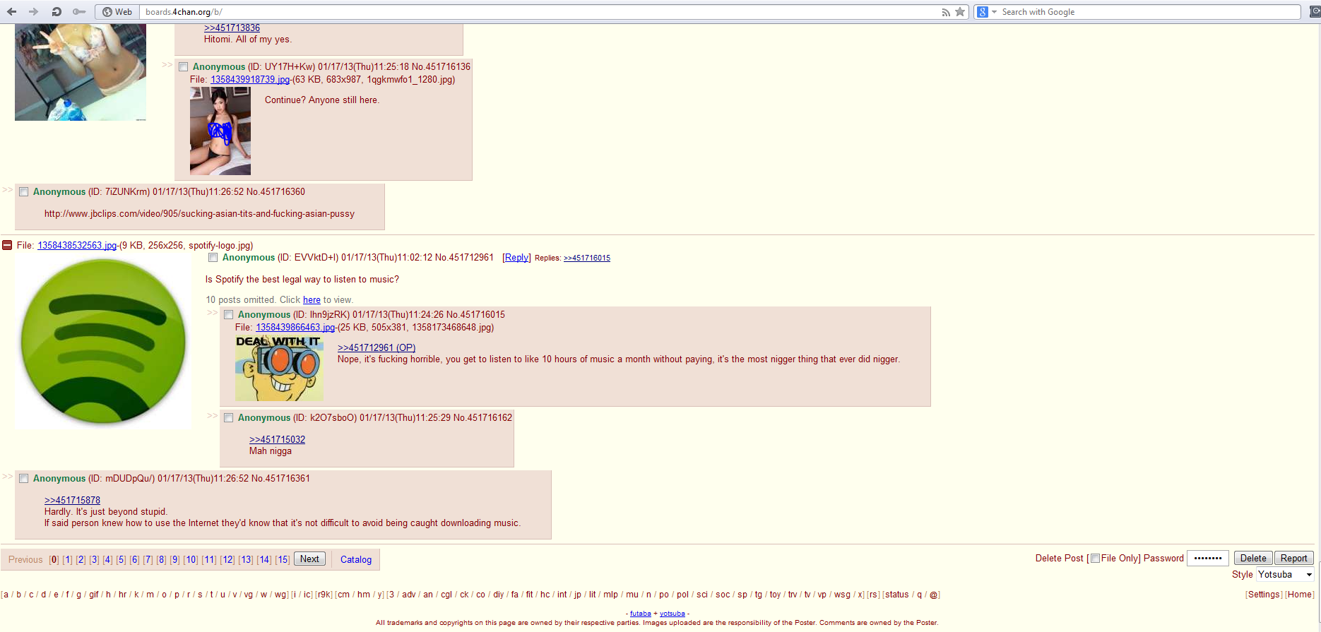 And Over Here Blue B Or Yotsuba B Styling Circled Added By Akkere At B At Its Best