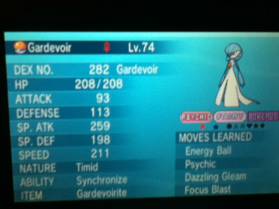 Is a Sassy Nature good for a Gardevoir?