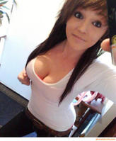 oh my gosh u little pervs stop staring at my boobs, I am showing my cleavage because it's hot