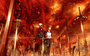 Wrong Quot Unlimited Blade Works Quot Is A Reality Marble That Creates 47992734 Added By Nihatclodra At Anime Mot Posters 465